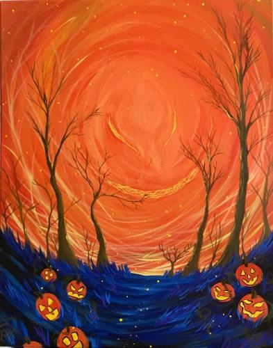 pumpkin forest