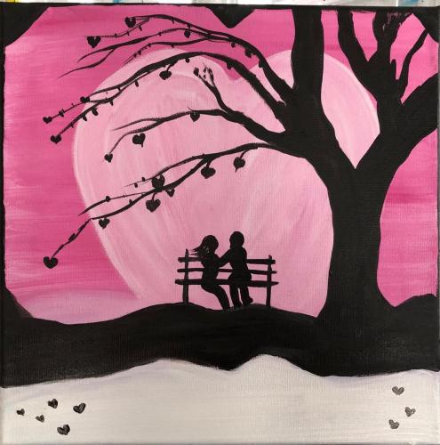 heart bench